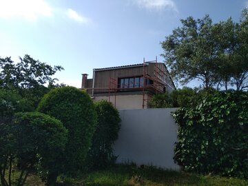 Extension et surélévation de maison en ossature bois en Occitanie Extension et surélévation de maison en ossature bois en Occitanie