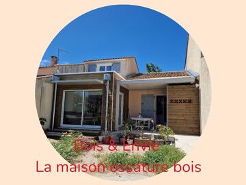 Extension en ossature bois d’une maison d’habitation dans l’Hérault près de Montpellier Extension en ossature bois d’une maison d’habitation dans l’Hérault près de Montpellier