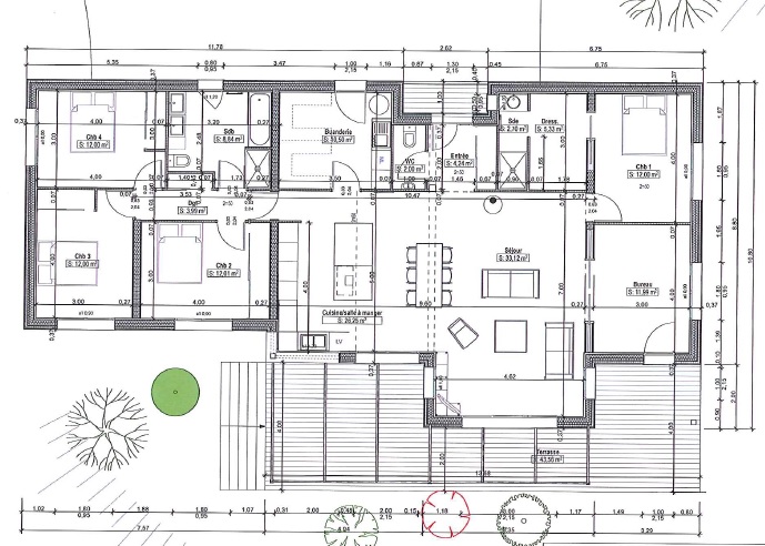 Maison ossature bois dans l'ouest du Tarn
