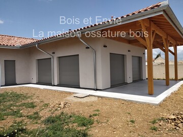 Construction d’une maison en ossature bois dans l’Aude à PARAZA