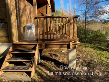 Remplacement et agrandissement d’une terrasse bois à ANGLES (TARN)