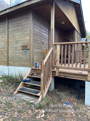 Remplacement et agrandissement d’une terrasse bois à ANGLES (TARN)