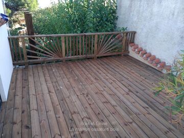 Rénovation bardage et terrasse d’une maison à la mer dans l’Aude