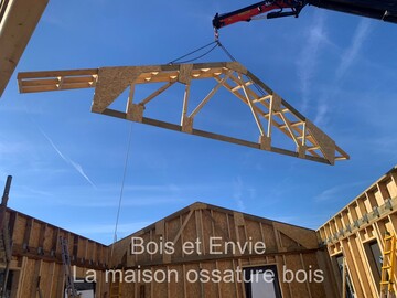 Construction d’une maison en ossature bois dans l’Aude à PARAZA