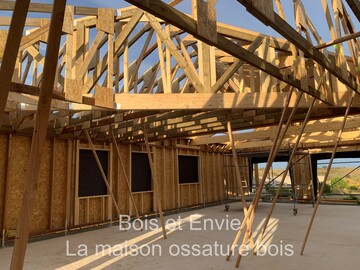 Construction d’une maison en ossature bois dans l’Aude à PARAZA