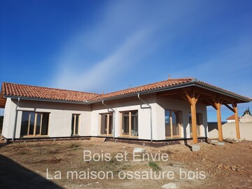 Construction d’une maison en ossature bois dans l’Aude à PARAZA