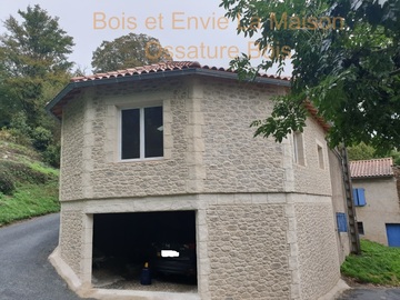 Extension et surélévation de maison en ossature bois en Occitanie