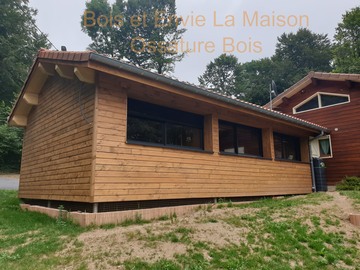 Extension et surélévation de maison en ossature bois en Occitanie