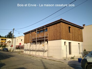 Construction maison à ossature bois en Occitanie